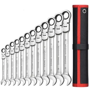 Combination Ratchet Wrench,Key Wrench Kits , Dual-purpose Ratchet Tool, Ratchet Combination Set, Car Hand Tools